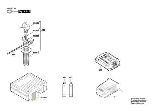 Marteau perforateur SDS-plus® de 18 V 3/4 po (outil seulement)