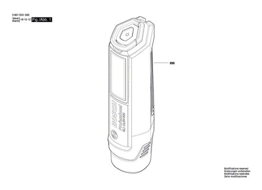 Projecteur DEL 12 V Max (outil seul)