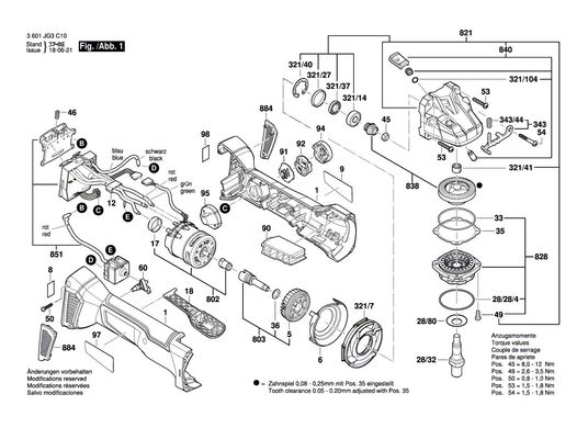 Bosch Rectifieuse angulaire 18 V EC sans balais Connected-Ready de 4-1/2 po avec interrupteur à palette (outil seul)