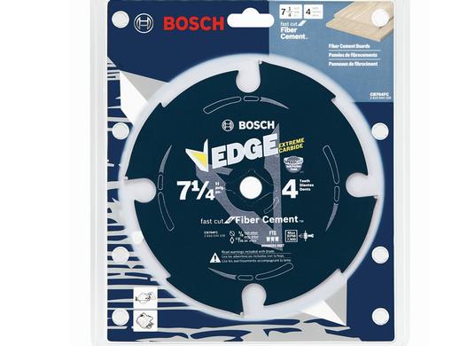 7-1/4 In. 4 Tooth Edge Diamond-Impregnated Carbide-Tipped Saw Blade