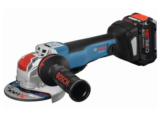 18V X-LOCK EC Brushless Connected-Ready 4-1/2 In. – 5 In. Angle Grinder with No Lock-On Paddle Switch (Bare Tool)