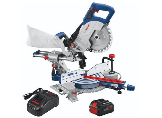 18V 8-1/2 In. Single-Bevel Slide Miter Saw Kit with (1) CORE18V 8.0 Ah Performance Battery