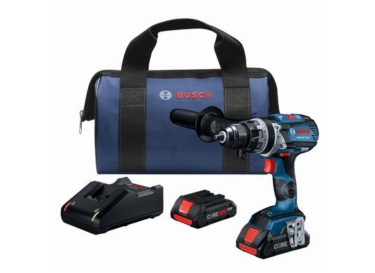 Ensemble perceuse-visseuse à percussion 18 V EC sans balais Connected-Ready Brute Tough™ de 1/2 po avec (2) batteries CORE18V
