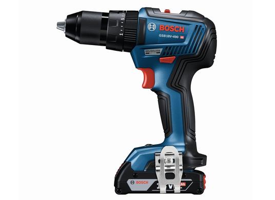 18V EC Brushless 1/2 In. Hammer Drill/Driver Kit with (1) 2.0 Ah SlimPack Battery