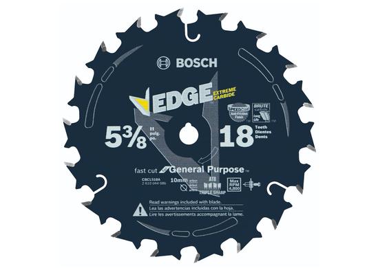 Lame de scie circulaire Edge de 5-3/8 po à 18 dents pour coupes rapides