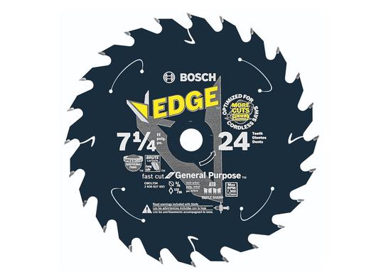 7-1/4 In. 24 Tooth Edge Cordless Circular Saw Blade for General Purpose