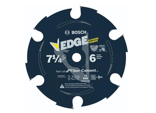 5 pc. 7-1/4 In. 6 Tooth Edge Carbide-Tipped Circular Saw Blades