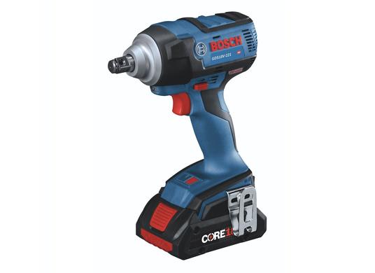 18V EC Brushless 1/2 In. Impact Wrench Kit with (2) CORE18V 4.0 Ah Compact Batteries