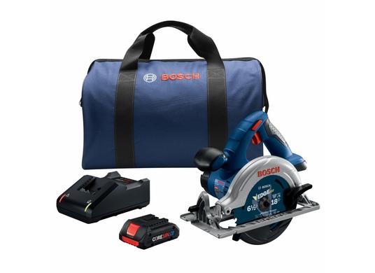 18V 6-1/2 In. Blade-Left Circular Saw Kit with (1) CORE18V® 4 Ah Advanced Power Battery
