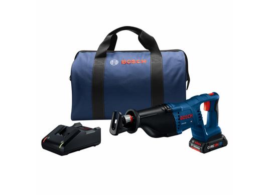 18V 1-1/8 In. D-Handle Reciprocating Saw Kit with (1) CORE18V 4.0 Ah Compact Battery