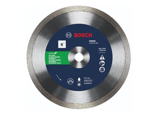 Disque diamanté premium Rapido™ de 8 po à couronne de coupe continue pour carreaux en porcelaine