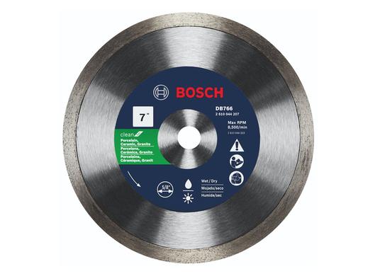 Disque diamanté premium Rapido™ de 7 po à couronne de coupe continue pour carreaux en porcelaine