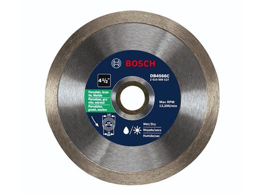 Disque diamanté à couronne de coupe premium plus de 4-1/2 po pour des coupes nettes ????? No rating value for Continuous Rim Diamond Blade