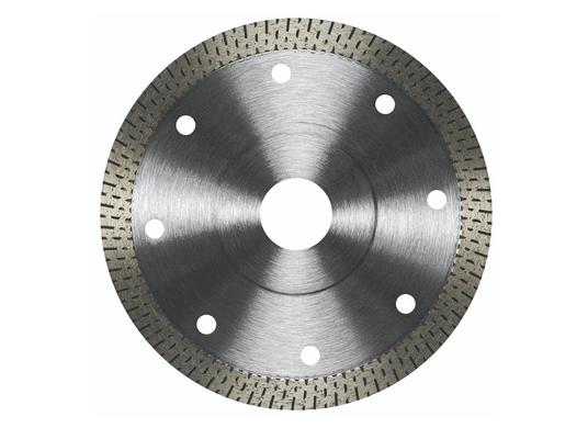 Disque diamanté premium Turbo à couronne de coupe de 5 po pour des coupes nettes