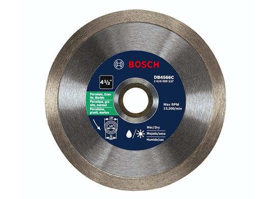 Disque diamanté premium à couronne de coupe Turbo de 4-1/2 po pour des coupes nettes