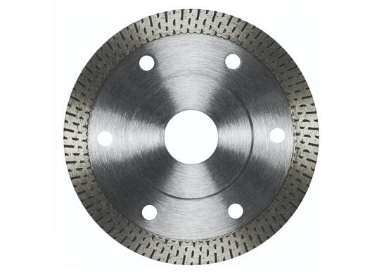 Disque diamanté premium à couronne de coupe Turbo de 4 po pour des coupes nettes