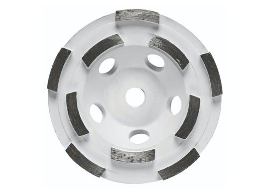 4-1/2 In. Double Row Segmented Diamond Cup Wheel