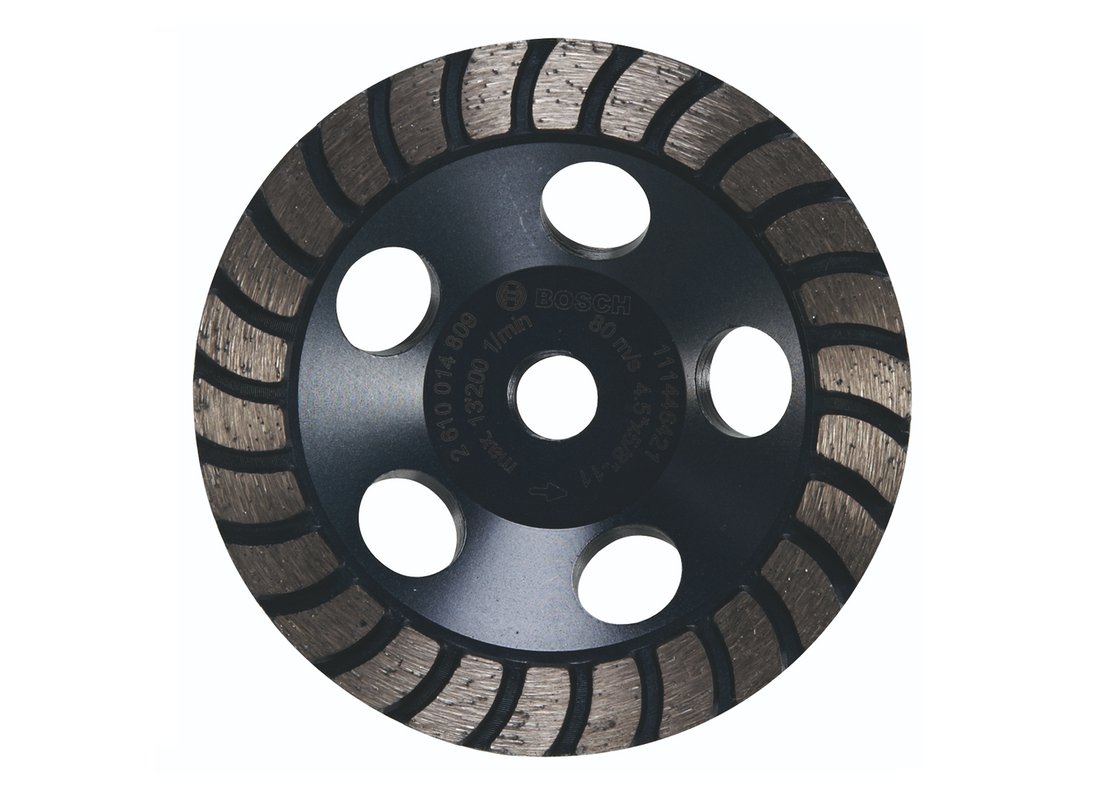 4-1/2 In. Turbo Row Diamond Cup Wheel - Power Tool Accessories