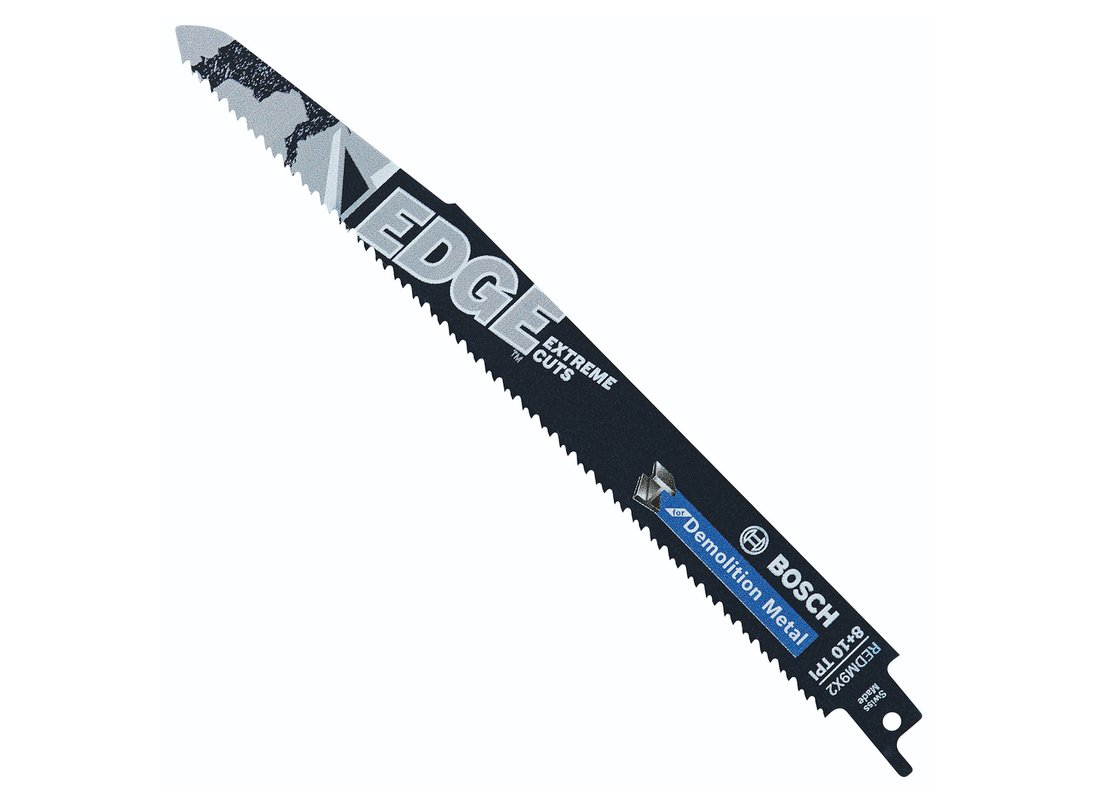25 lames de scie alternative Edge de 9 po à 8/10 dents par pouce spécial démolition pour métal (gros conditionnement)