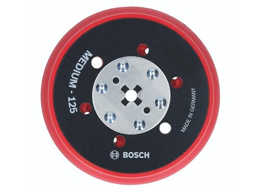 Plateau de ponçage mi-dur de 5 po à multiperforation avec système auto-agrippant