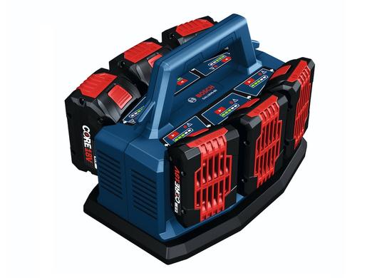 18V 6-Bay Lithium-Ion Fast Battery Charger