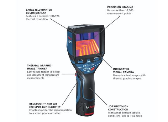 Caméra thermique connectée 12 V Max