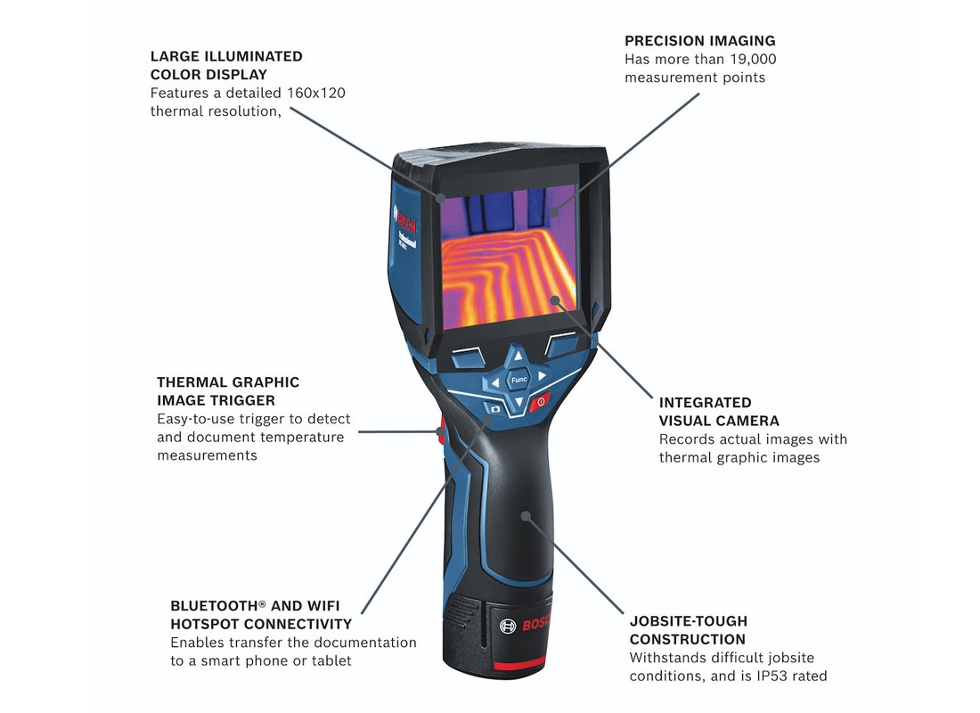 Caméra thermique connectée 12 V Max