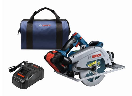 PROFACTOR 18V Strong Arm Connected-Ready 7-1/4 In. Circular Saw Kit with Track Compatibility and (1) CORE18V 8.0 Ah PROFACTOR Performance Battery