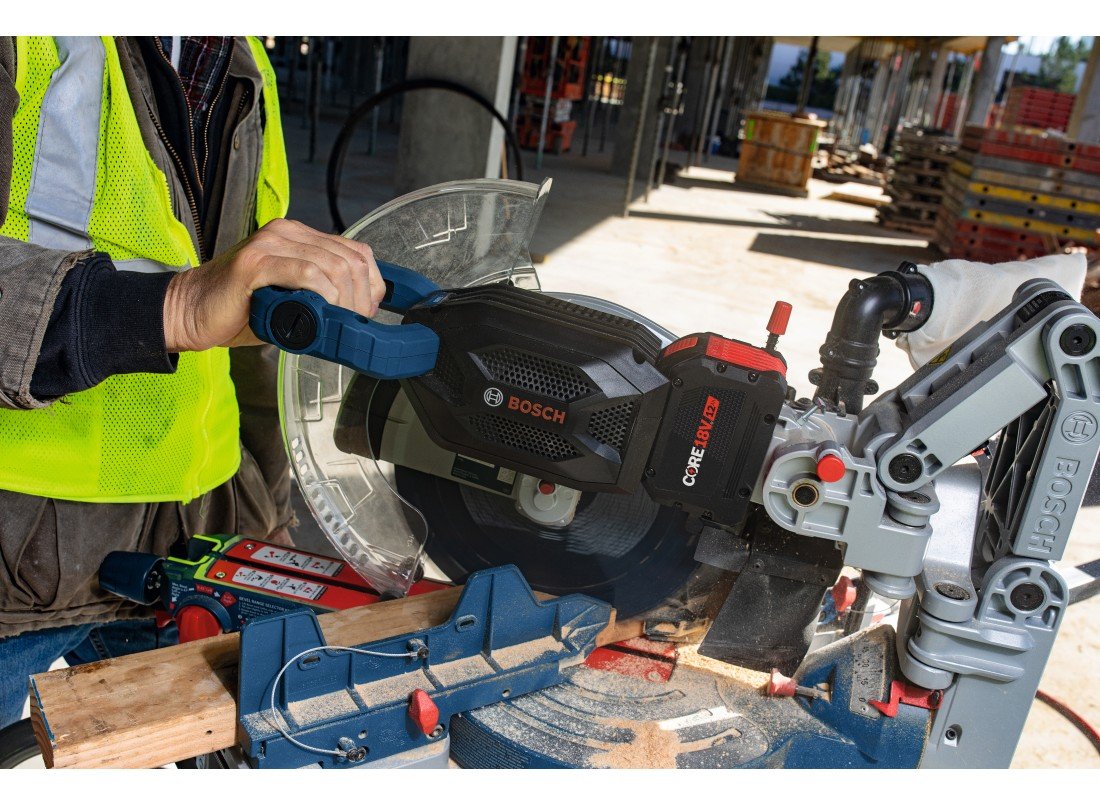 PROFACTOR 18V Surgeon 12 In. Dual-Bevel Glide Miter Saw (Bare Tool)