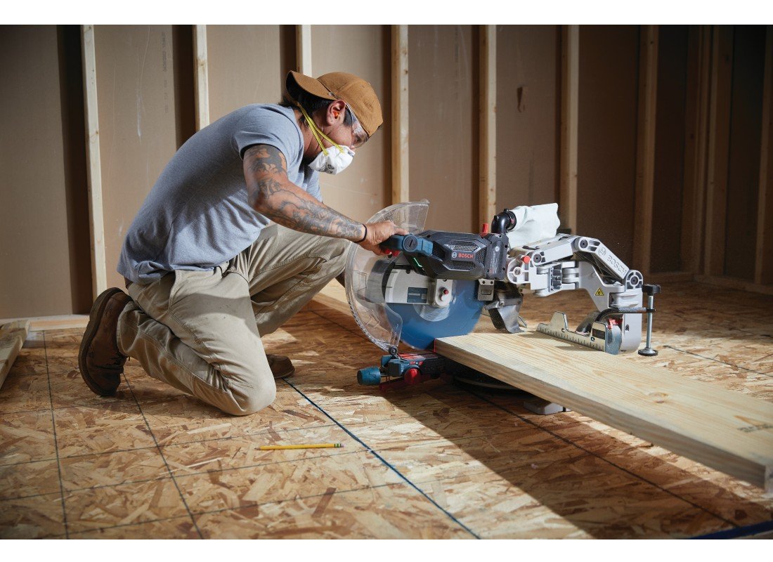 PROFACTOR 18V Surgeon 12 In. Dual-Bevel Glide Miter Saw (Bare Tool)