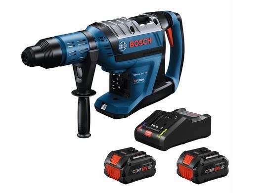 Ensemble marteau perforateur 18 V Hitman Connected-Ready PROFACTOR SDS-max® de 1-7/8 po avec (2) batteries Performance PROFACTOR CORE18V 8.0 Ah