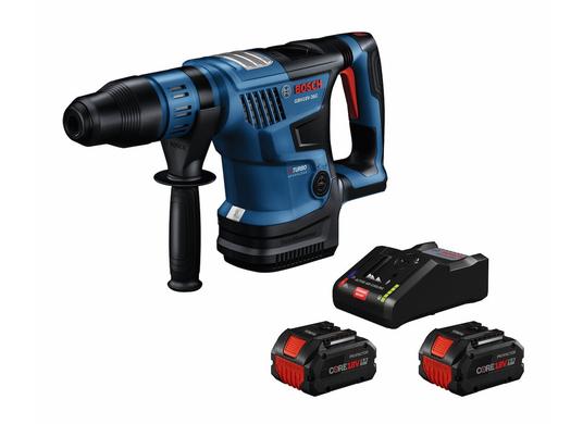 PROFACTOR 18V Hitman Connected-Ready SDS-max® 1-9/16 In. Rotary Hammer Kit with (2) CORE18V 8.0 Ah PROFACTOR Performance Batteries