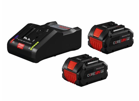 18V CORE18V Performance Starter Kit with (2) CORE18V 8.0 Ah PROFACTOR Performance Batteries and (1) GAL18V-160C 18V Lithium-Ion Battery Turbo Charger