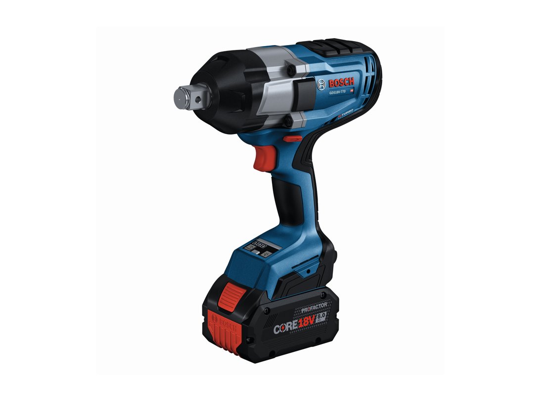 PROFACTOR 18V 3/4 In. Impact Wrench with Friction Ring and Thru-Hole (Bare Tool)