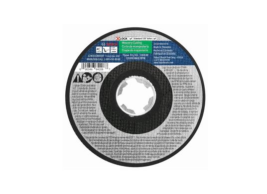 4-1/2 In. x 1/16 In. X-LOCK Arbor Type 1A (ISO 41) 24 Grit Masonry Cutting Abrasive Wheel