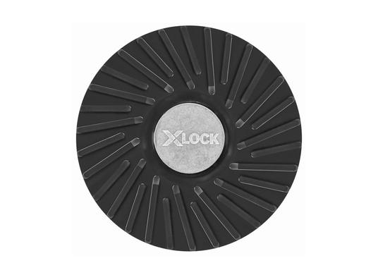 6 In. X-LOCK Backing Pad with X-LOCK Clip - Medium Hardness