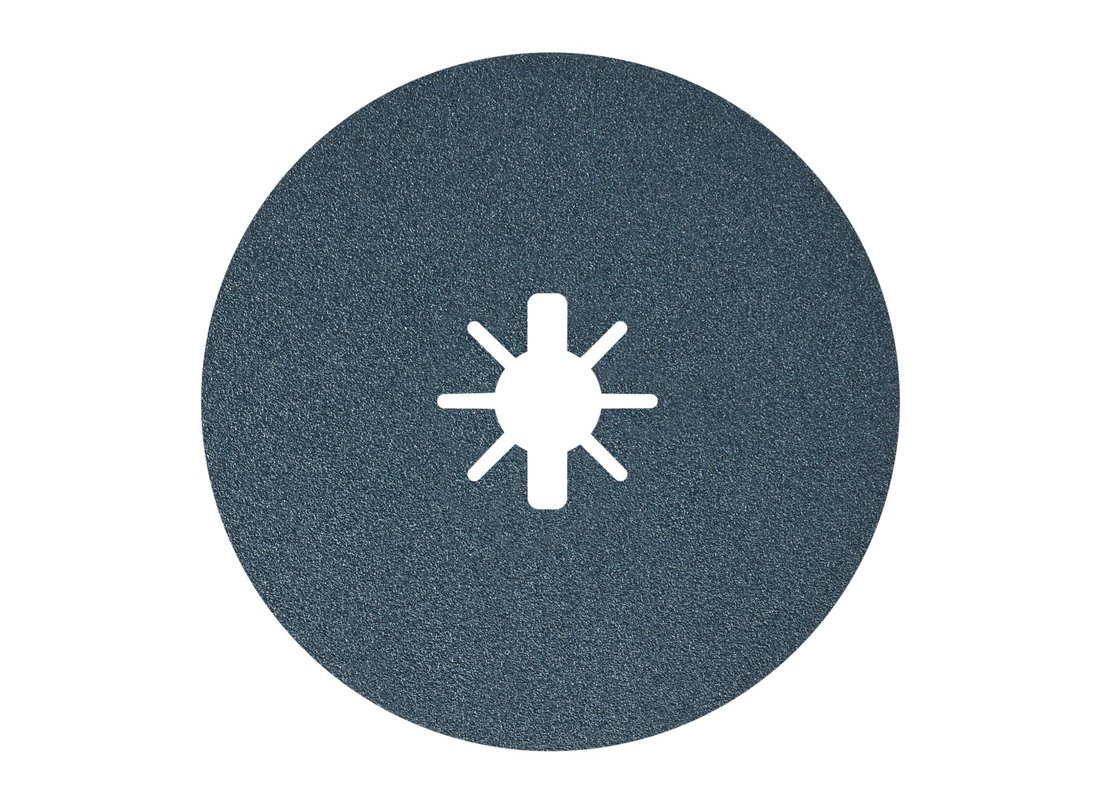 25 pc. 6 In. 100 Grit X-LOCK Fine Grit Abrasive Fiber Discs