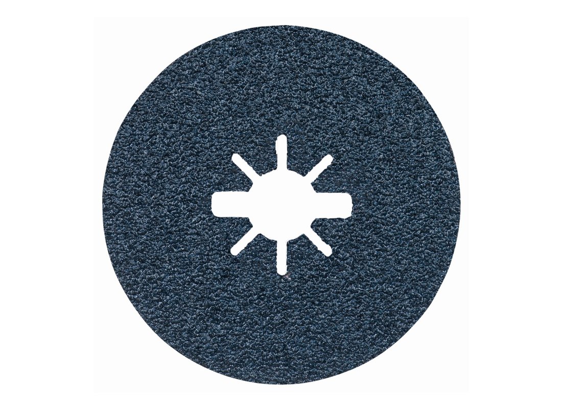 25 pc. 5 In. 24 Grit X-LOCK Coarse Grit Abrasive Fiber Discs