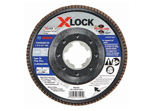 4-1/2 In. X-LOCK Arbor Type 29 120 Grit Flap Disc